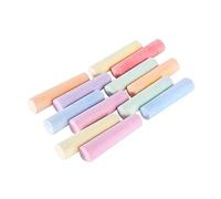 Artibetter 20Pcs Multi Color Sidewalk Chalks for Portable Water Soluble Chalk Safe Washable Drawing Tools for Hands for Outdoor Gardens Schools and Parties Random Color