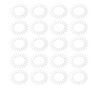 Artibetter 20pcs Nail Sample Wheel with 20 Oval Plastic Tips for Manicure Nail Art Display Polish Color Tester Wheel Suitable for Beauty Schools and Parties