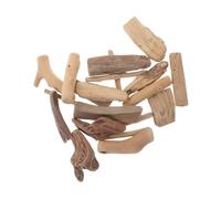 Artibetter 20pcs Natural Wood Blocks Driftwood for Crafts Versatile Use High Decorative Value River Driftwood Different Shapes Artistic Appeal Unique Natural Charm Aquarium Décor