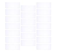 ARTIBETTER 20pcs PVC Banknote Sleeve Protectors 17.5cm x 7.5cm Blue Paper Money Holder Currency Storage Pouch for Collectors and Cash Organization