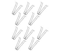 ARTIBETTER 20pcs Replacement Springs for Nail Clippers and Manicure Nail Cutter Silver Stainless Steel and Plastic Material Silent Operation with Effortless Restoration Suitable for Seniors