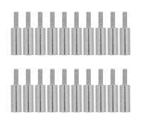 Artibetter 20pcs Scrapbook Extension Screw: Thread Adapters Spacer - M2x10+6mm Paper Binding Screw Post - Book Binding Stud for Scrapbooking Card Making & Paper Crafting