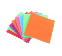 ARTIBETTER 20Pcs Vibrant Square Carpet Markers for Classroom - Assorted Color Floor Dots for Interactive Learning Yoga Gym and Agility Training