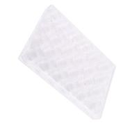 ARTIBETTER 24-compartment Plastic Refillable Travel Containers with Lids for Cosmetic Samples, Skincare, and Bead Organizer - Small Makeup Storage Jars for Beauty Craft Use