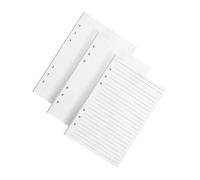 ARTIBETTER 240Pcs Loose Leaf Notebook Refills with Lined Dot and Blank Ivory Paper for School Office Writing Professional Notepad Paper Inserts