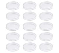 Artibetter 24pcs Acrylic Coin Collection Storage Box with Smooth Cover and Easy to Open Design Organizer Box for Practical Protection and Portable Use