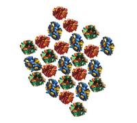 Artibetter 25pcs Interactive Crinkle Cat Balls Sparkle Sound for Indoor Kitten Play Colorful Pet Supplies