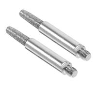 ARTIBETTER 2Pcs 4.8Mm Chainsaw Grinding Stones Sharpener Tool Accessories for Manual Chainsaw Sharpening Kit Sturdy Burr Grinding Stones for Maintenance