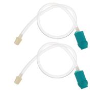 ARTIBETTER 2pcs 40cm Cupping Hose Extension Tubes for Hand Pump Suction Therapy Replacement Cupping Suction Parts Compatible with Home Sets and Vacuum Massage Tools