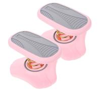 ARTIBETTER 2Pcs Adjustable Foot Rest Ergonomic Under Desk Footstool for Office and Home Use for Knee Relief Adjustable Height for All Users Comfortable Foot Fidget