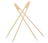 Artibetter 2pcs Bamboo Reptile Tweezers for Feeding Reptiles and Turtles Ergonomic Design to Keep Hands Clean, Practical Tool for Handling Food in Pet Raising
