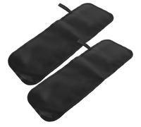 Artibetter 2pcs Black Thickened Leather Umbrella Cover Bag Portable Umbrella Storage Holder with Protective Case and Travel Use