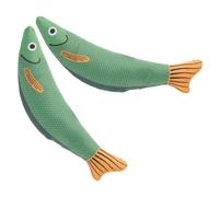 Artibetter 2pcs Cat Catnip Fish Plush Interactive Self Amusing Cat | Stimulates Curiosity and Interest, Helps Stress, Keeps Kittens Active, Soft Plush Finish
