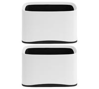 Artibetter 2pcs Cat Litter Scoop Holder: Universal Garbage Bucket for Cat Litter Scooper - Space Saving Wide-Mouth Waste Shovel Base Holder - Stable Plastic Scoop Stand