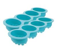 Artibetter 2pcs -Cavity Massage Soap Mould Silicone Craft Mold for Handmade Soap Making Easy to Dry and Maintain Oval Massage Brush Design
