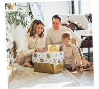 Artibetter 2pcs Christmas Greeting Cards with Festive Castle and Reindeer Design Printed Holiday Cards for Christmas and Warm Seasonal Wishes