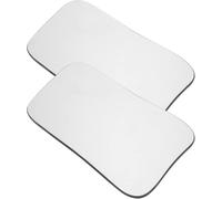 Artibetter 2Pcs Dental Mirror - High Definition Intraoral Photography Mouth Mirror - Double-Sided Rhodium Plated Glass Oral Reflector for Dental Clinics - Autoclavable & Fog-Resistant