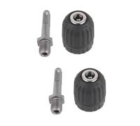 ARTIBETTER 2pcs Drill Chuck Chuck Adapter 0.8-10mm Electric Drill Self-Locking Clamp