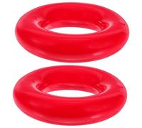 Artibetter 2pcs Erlenmeyer Flask Weight Rings Blue Iron and Plastic Experiment Bottle Weight Tool Easy to Carry and Space-saving for Beginner Use and Chemistry Class Random Color