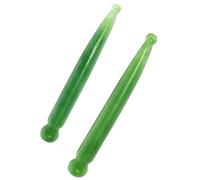 Artibetter 2pcs Facial Massage Stick Set Resin Acupuncture Pen for Facial Reflexology and Relieving Fatigue Green Face Massager for Massage Under Eyes