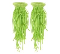 Artibetter 2pcs Fish Breeding Mop with Cotton Spawning Grass Aquarium Fish Egg Collector Tool for Goldfish and Koi Reusable Floating Cylinder Spawning Mop