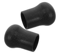 Artibetter 2pcs Fishing Rod End Protector 22mm Rubber Rod Tip Protective Cover with Impact Cushioning and Moisture Resistant Features for River Fishing