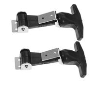 Artibetter 2pcs Flexible Rubber T-Handle Draw Latch Stainless Steel Hasp for Tool Boxes Carts Automotive and Farm Machinery with Vibration Absorption and Comfortable Grip