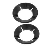Artibetter 2pcs Gas Stove Windshield Windproof Cover with 4-hole Fire Gather Wok Support Metal Frame for Home Cooking and Outdoor Camping