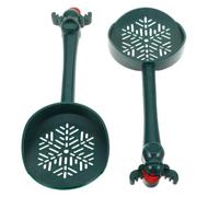 Artibetter 2PCS Hamster Poop Scooper Plastic Sand Bath Shovel Cage Cleaning Tool Small Animal Litter Sifter Hamster Bedding Scoop for Sand Bath and Pet Accessories