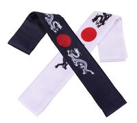 Artibetter 2pcs Japanese Headbands for Women and Men, Comfortable Breathable Cotton Chef Accessory with Wide Design, for Japanese Costume and Cosplay