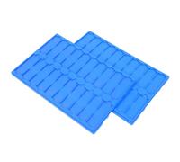 Artibetter 2pcs Laboratory Microscope Slide Holder with Multislot Design for Microscope Slides, Plastic Drying Tray Ensuring Sample Integrity, Reusable and Easy to Clean for Scientific