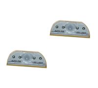 Artibetter 2pcs Led Motion Sensor Keyhole Light Infrared Home Detector Lamp for Access No Battery Required Automatically Illuminates Door Lock Area for Safe