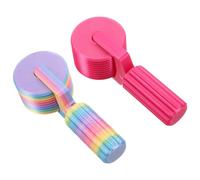 Artibetter 2pcs Manual Craft Roller for 3D Printmaking and Painting with Plastic Material, Featuring Seamless Patterns and Portable Creation, for Home Decorative Art Projects and Wall Designs