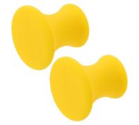 Artibetter 2pcs Meditation Tuning Fork Holder for Yoga and Acoustic Experiments, Rubber Triangle Base with Non-Slip Smooth Surface, Absorbs Vibrations and Prevents Tipping for Stable Support