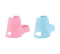 Artibetter 2pcs Pet Water Bottle Bracket Made of Plastic, Easy to Install and Remove, Stable Holder for Hamster and Gerbil Daily Drinking Use