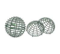 Artibetter 2pcs Plastic Flower Arrangement Rack DIY Flower Balls Holder Ball-flower Shelf for Artificial Floral Display Garden Sphere Decoration Home Décor
