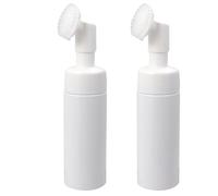 Artibetter 2pcs Portable Refillable Cosmetic Bottles 150ml White Pet Foaming Pump Dispenser for Travel and Home, Suitable for Storing Liquid Soap and Cream