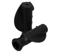 ARTIBETTER 2pcs Rollator Handle Grips Replacement Set for Wheelchair and Walker, Plastic Butterfly-Shaped Soft Grip Covers for Elderly Mobility Aids, 22mm Tube Compatible Cart Handle Wrap