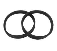 ARTIBETTER 2pcs Rubber Drive Belt for Electric Planer Planer Accessory Belt with High Power Transmission Efficient Replacement for Woodworking Tasks