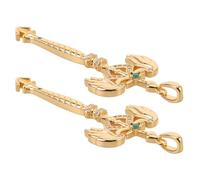 Artibetter 2Pcs Sagittarius Zodiac Charms Copper Pendants with Rhinestones for Jewelry Making, Handmade Horoscope Astrological Sign Charms for Necklaces, Bracelets, Keychains, Craft