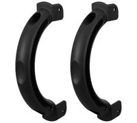 Artibetter 2pcs Screen Door Handle Replacement - Heavy Duty Nylon Handles Side Mount - Gate Shed Garage Gate Pulls Fits Wooden PVC & Metal Doors