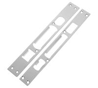 Artibetter 2pcs Security Barrel Bolt Door Latch 1.2mm Thick Stainless Steel Safety Door Lock for Anti-Theft Sturdy Metal Gate Latch Suitable for Home and Garden Use