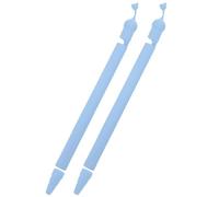 Artibetter 2pcs Silicone Pen Cover Pencil Sleeves Compatible with Digital Stylus Lost Covers Fall Sleeve Protection Lost Holder Fall Holder Use during Writing Drawing to Protect the Pen Tip