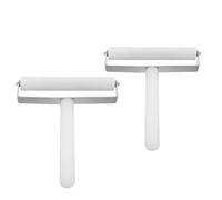 Artibetter 2PCS Silicone Screen Film Roller Set 7cm 10cm for Mobile Device Laminating, Adhesive Tape Seam Sealing Tool, Vinyl Craft Edge Application Roller for Screen Protector Installation