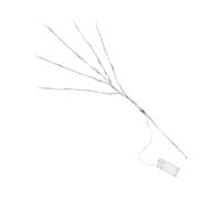 ARTIBETTER 2Pcs Silver Tree Branch LED Lights for Home Decor Battery Operated Warm White Vase Decoration Cozy Romantic Lighting for Wedding Party Photography and Indoor Use