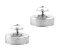 ARTIBETTER 2pcs Stainless Steel Sandwich Maker Bread Presser DIY Sandwich Cutter Sealer for Kitchen Lunchbox Baking Tool Easy Grip