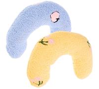 Artibetter 2pcs U-shaped Cat Pillow for Cats Soft Material Support during Sleep at Home