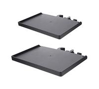 Artibetter 2pcs Universal Microphone Sound Card Trays with Wear-resistant Plastic and Stainless Steel Construction, Multifunctional Storage Holder for Live Broadcast and Recording