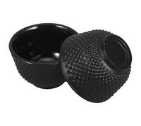 Artibetter 2pcs Vintage Cast Iron Teacup Small Tea Bowls of Retro Style Cast Iron Cup for Traditional Handleless Tea Drinking Sturdy Chinese Cups for Asian Ceremony Use