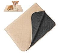 Artibetter 2pcs Washable Dog Pee Pads with Nonslip Bottom Extra Large Waterproof Dog Bed Pads Made of Sturdy Polyester for Cats and Pets on Car Seats and Floors Reusable Training Mats